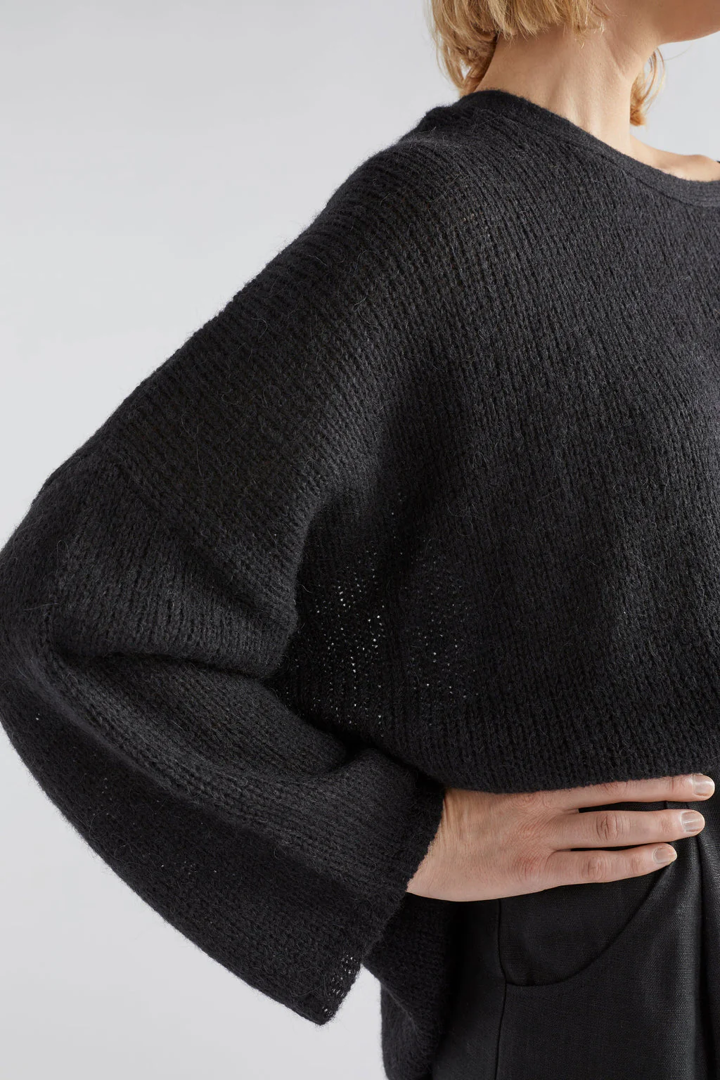 Active Elk Agna Sweater - Black - Image 3