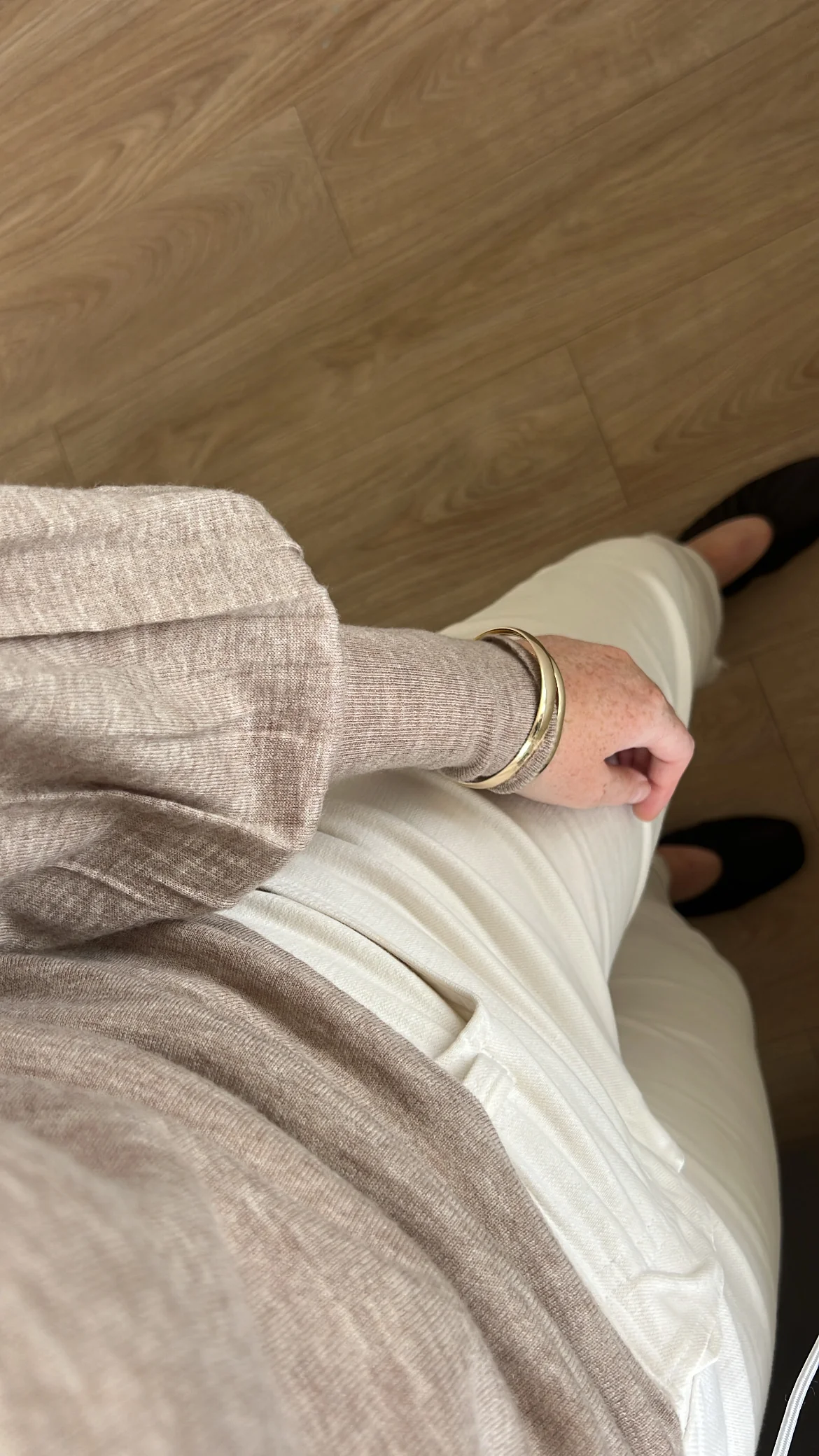 Aleger 071 Always Bell Sleeve Top - Beige Arriving Mid July - Image 4