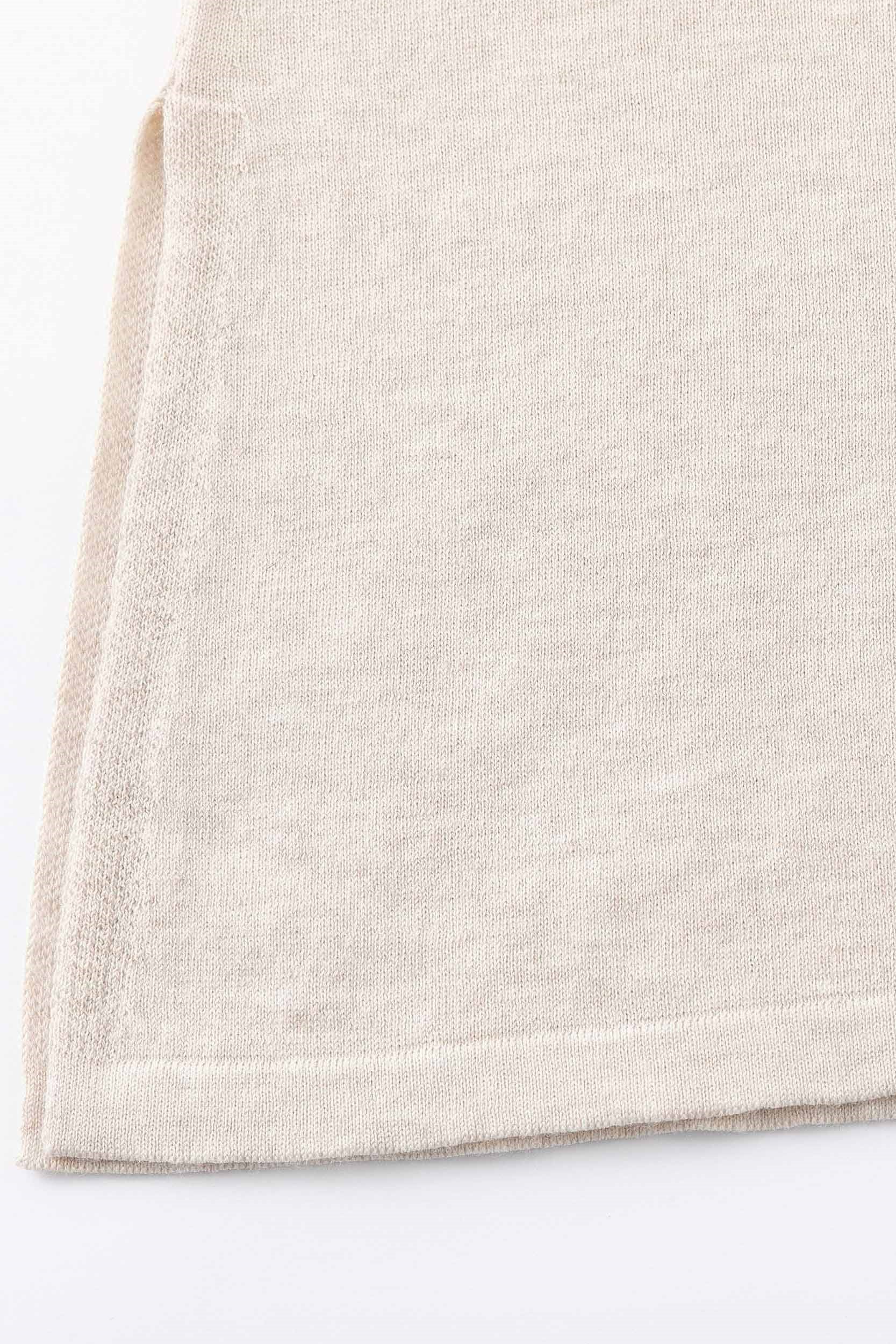 Aleger N.2140 Cashmere Blend Beach Tank - Prosecco - Image 6