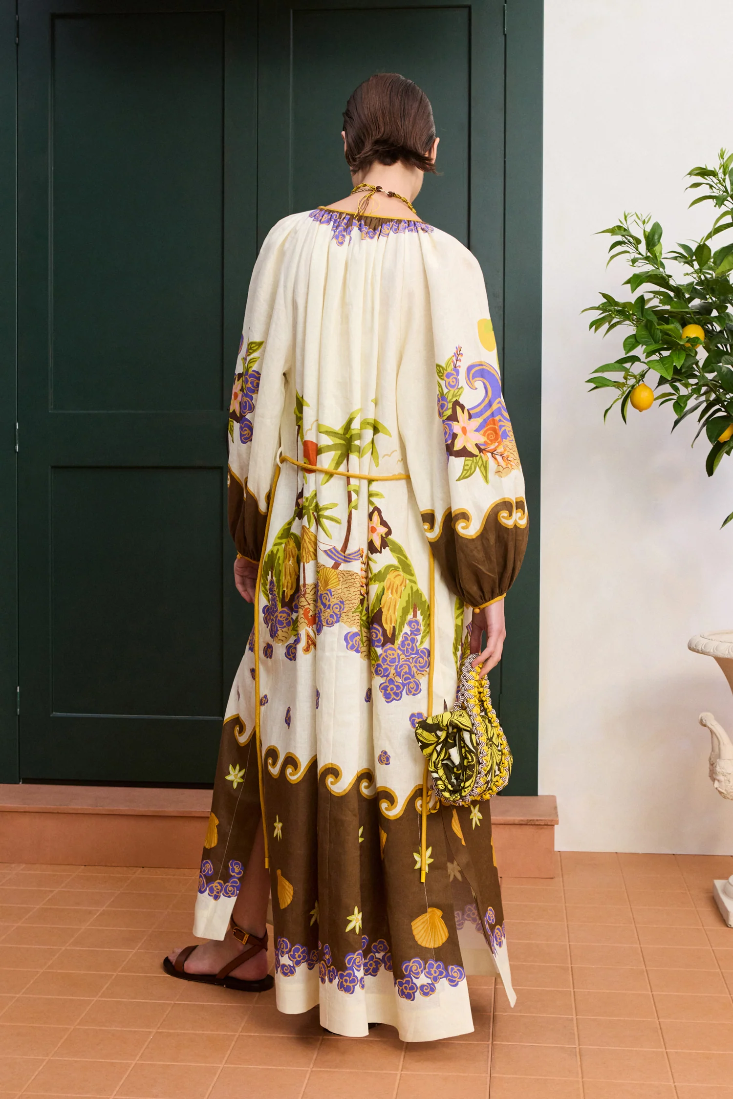 Alemais Island Cove Dress - Cream - Image 3