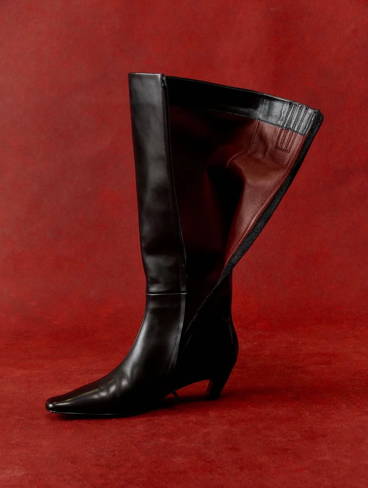 Alias Mae Crew Boot - Black Leather - Image 4