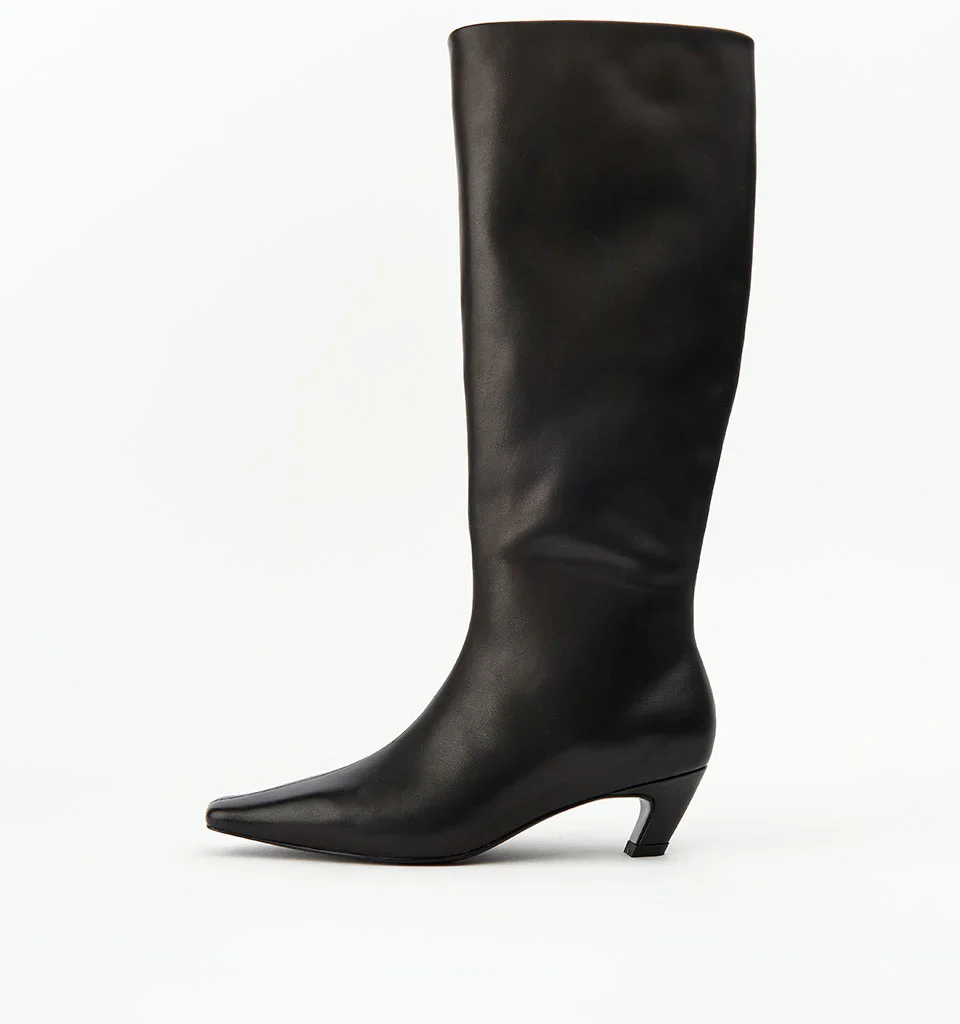 Alias Mae Crew Boot - Black Leather - Image 5