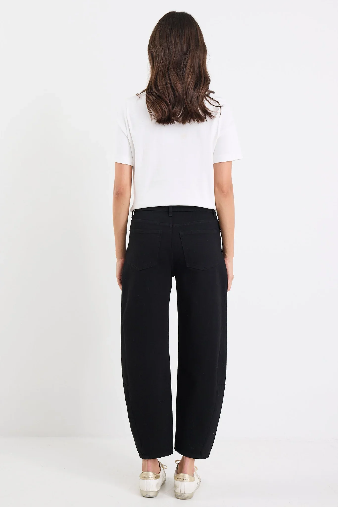 Among The Brave Graduate Stretch Barrel Jeans - Black - Image 5