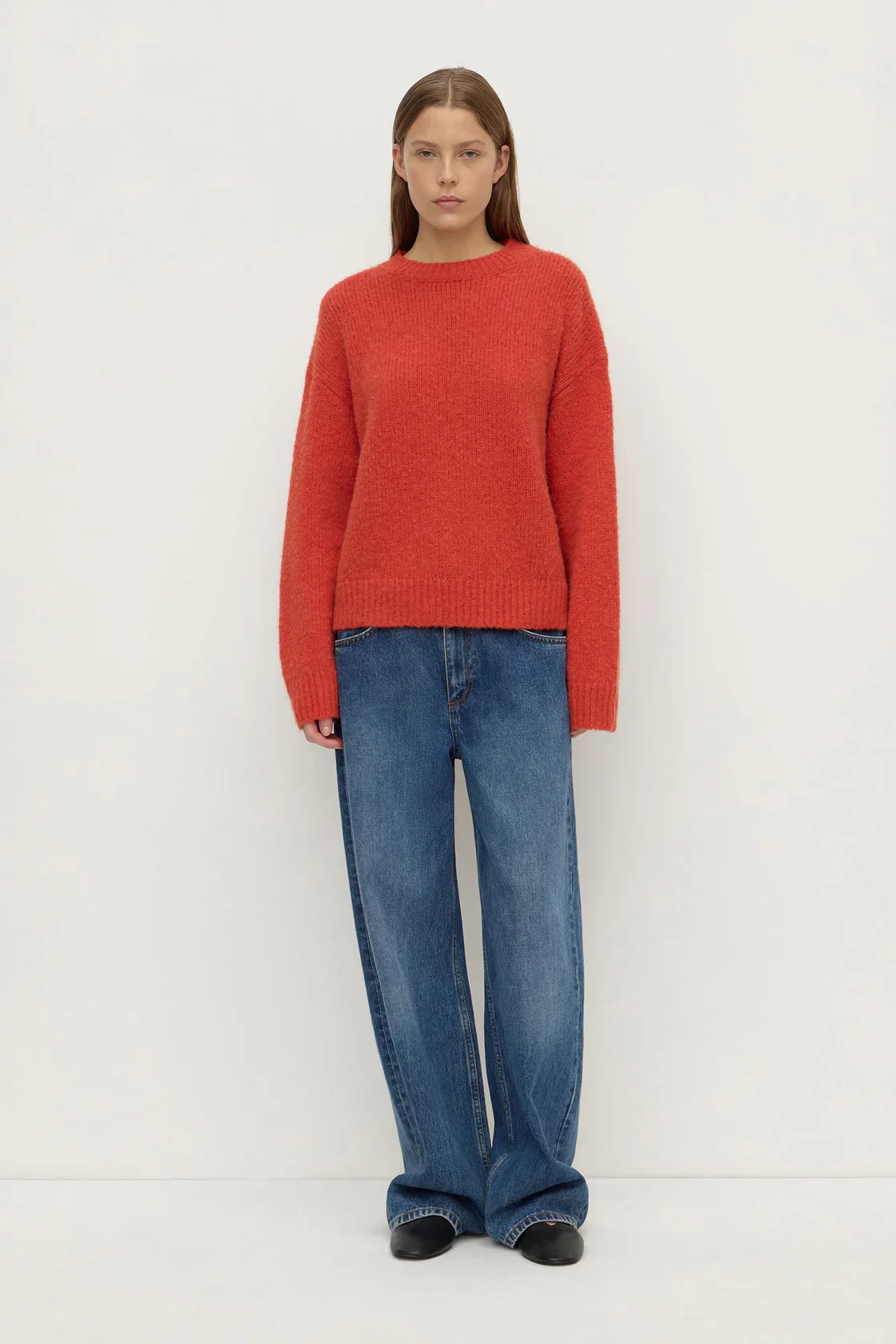 Assembly Label Ariel Knit - Tangerine - Image 4