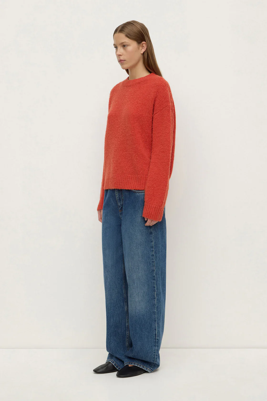 Assembly Label Ariel Knit - Tangerine - Image 5