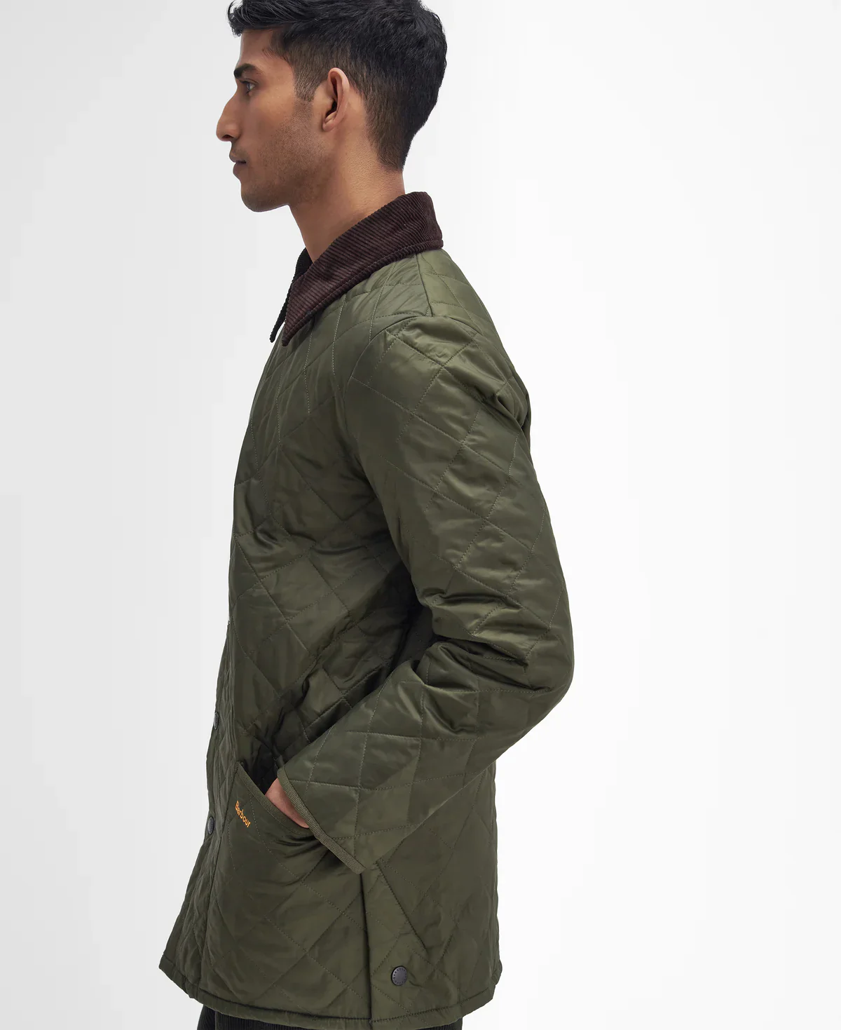 Barbour Heritage Liddesdale Quilted Jacket - Olive - Image 10