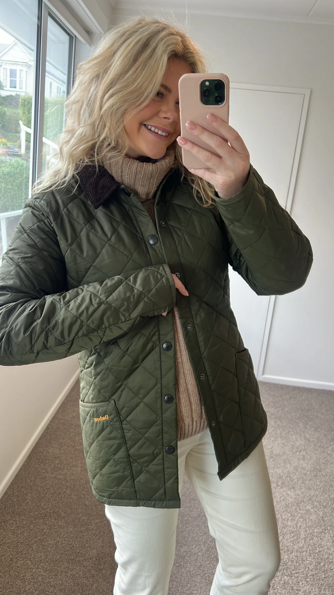 Barbour Heritage Liddesdale Quilted Jacket - Olive - Image 2