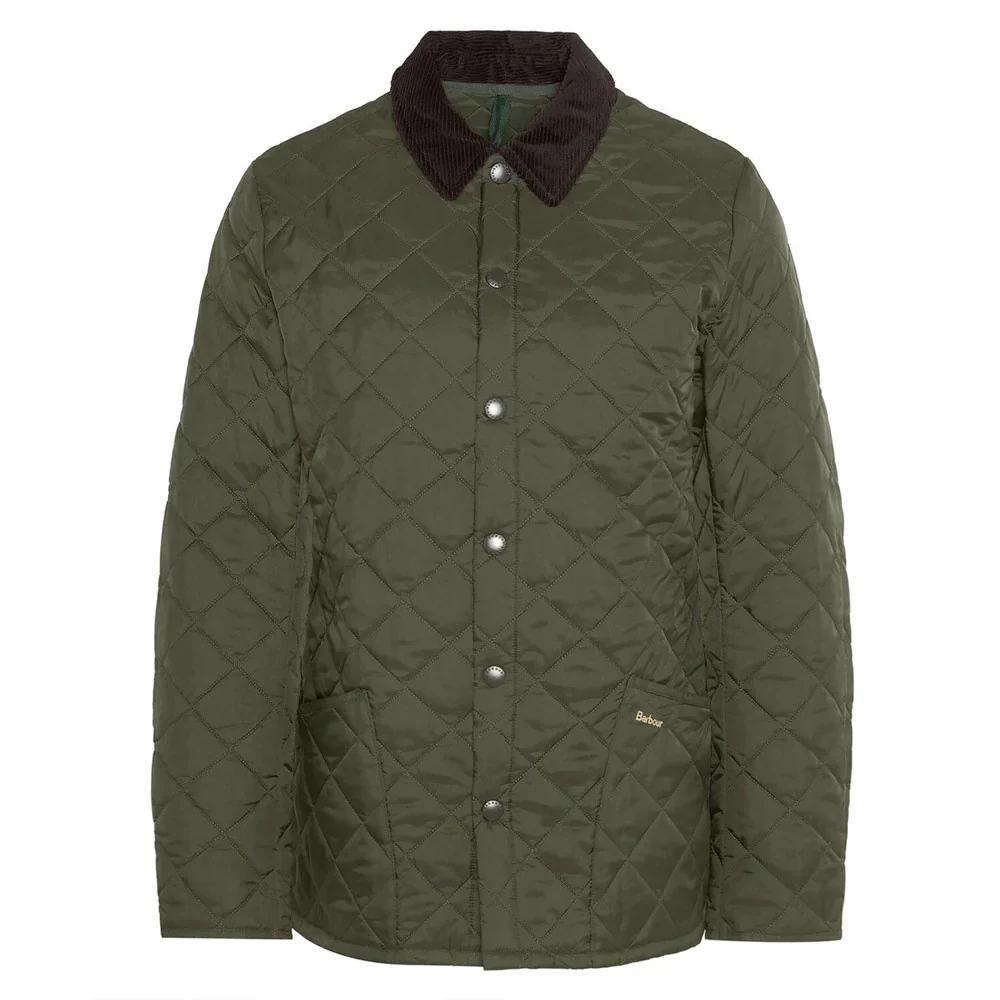 Barbour Heritage Liddesdale Quilted Jacket - Olive - Image 4