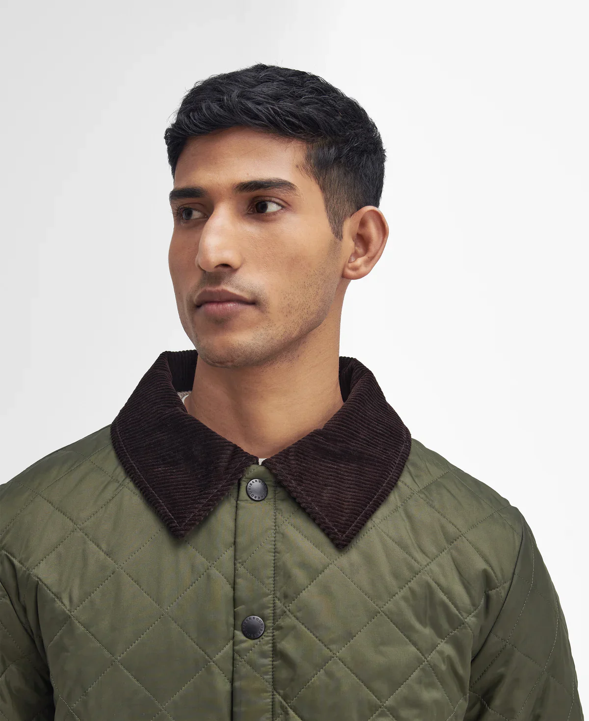 Barbour Heritage Liddesdale Quilted Jacket - Olive - Image 8