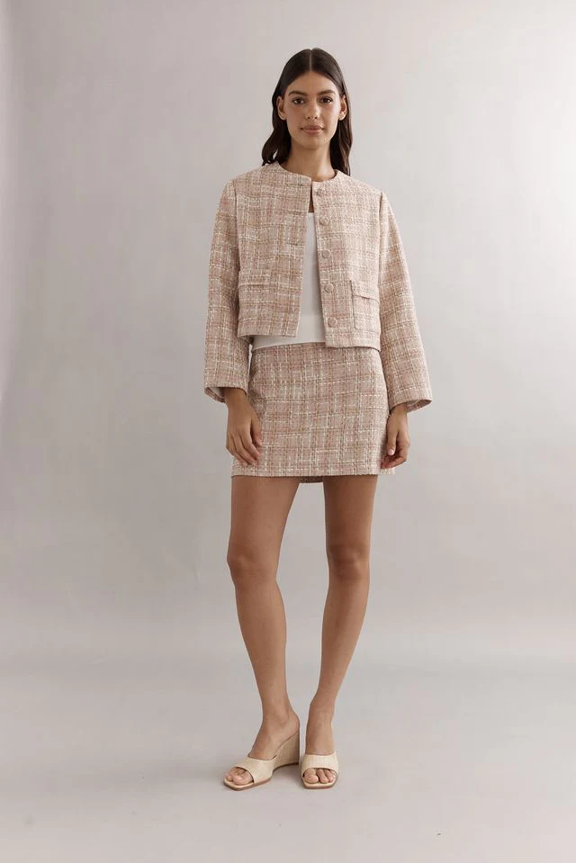 Caitlin Crisp Andie Jacket - Biscuit