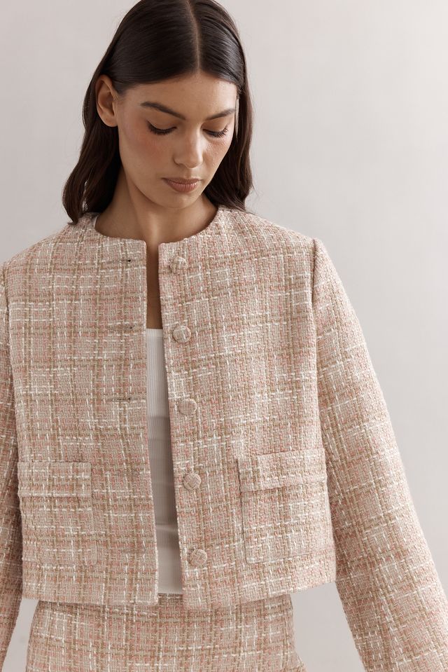 Caitlin Crisp Andie Jacket - Biscuit - Image 6