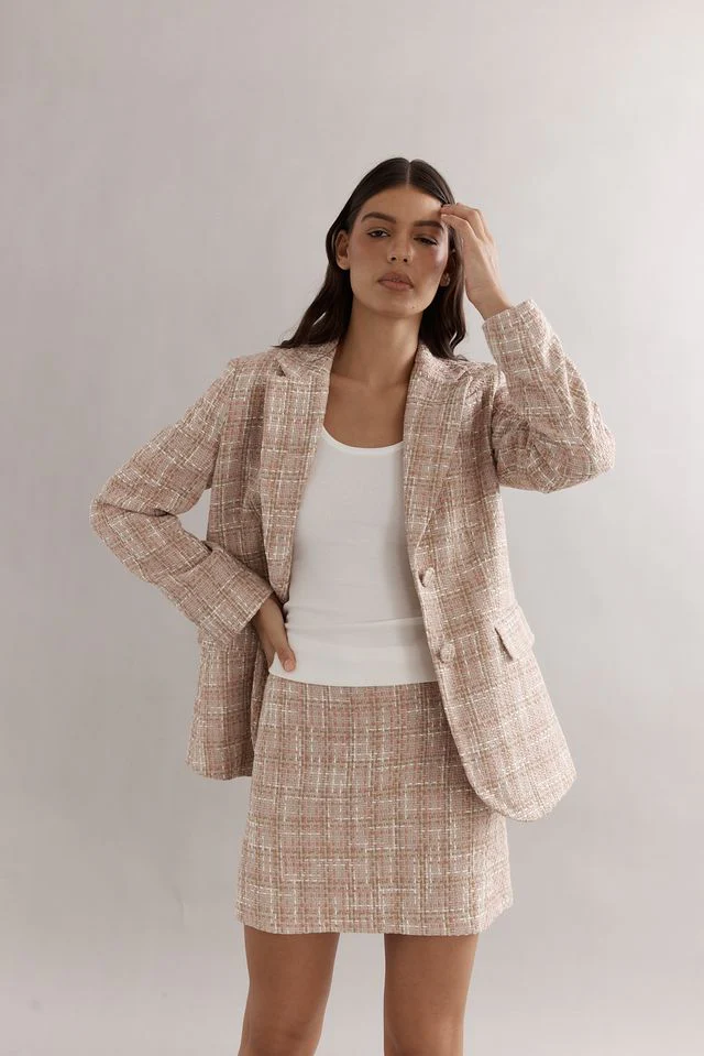 Caitlin Crisp Birdy Skirt - Biscuit - Image 6