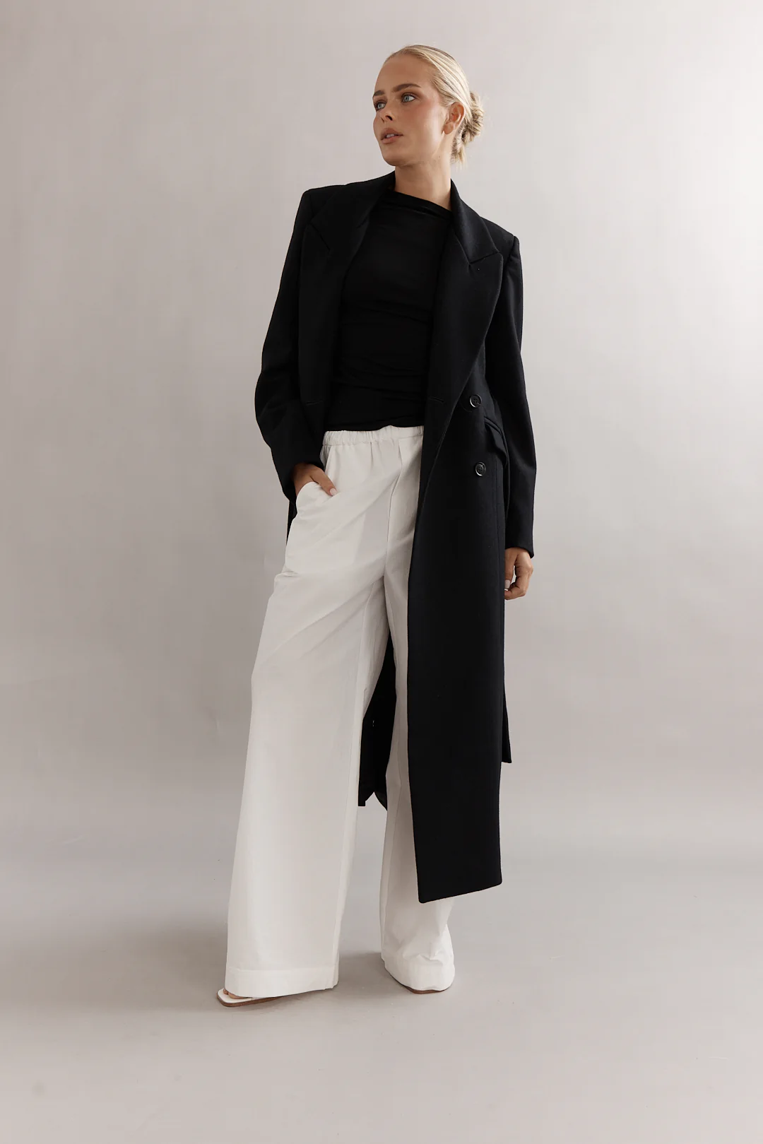 Caitlin Crisp Conrad Coat - Black - Image 6