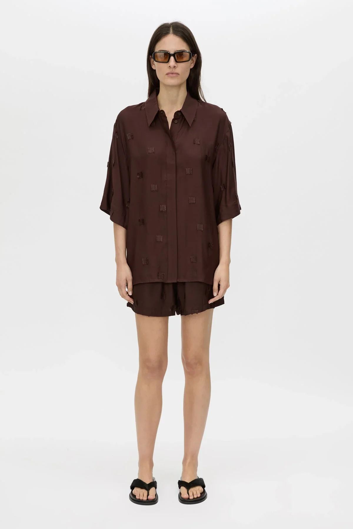 Camilla and Marc Otillie 2.0 Short - Chocolate - Image 8