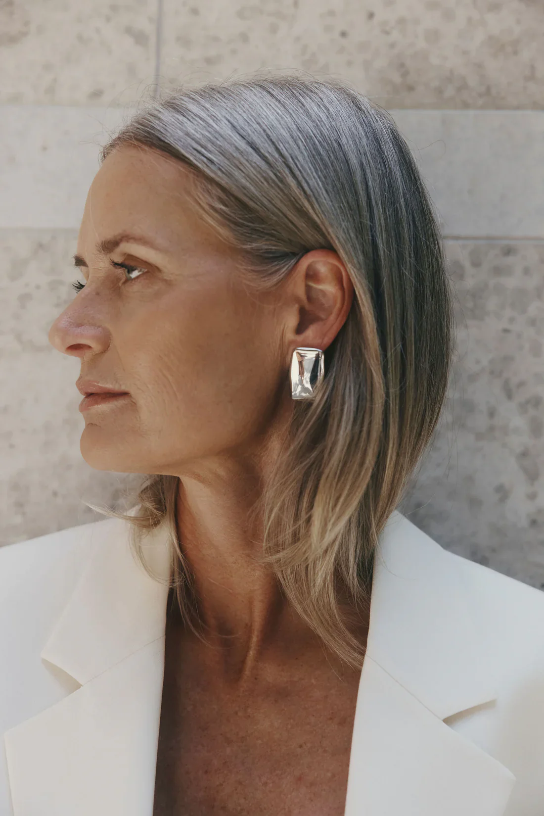 Castel & Co Rowan Earrings - Silver - Image 4