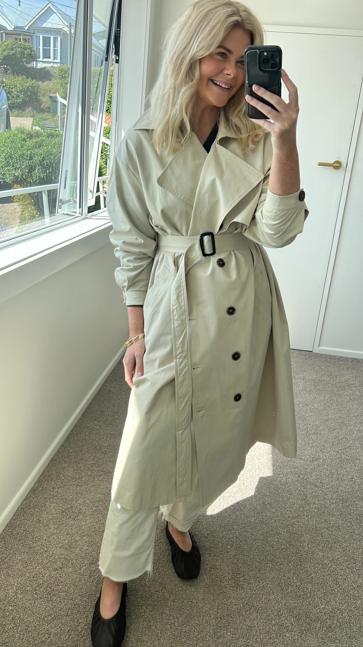 Commonplace Anderson Oversized Trench - Paper