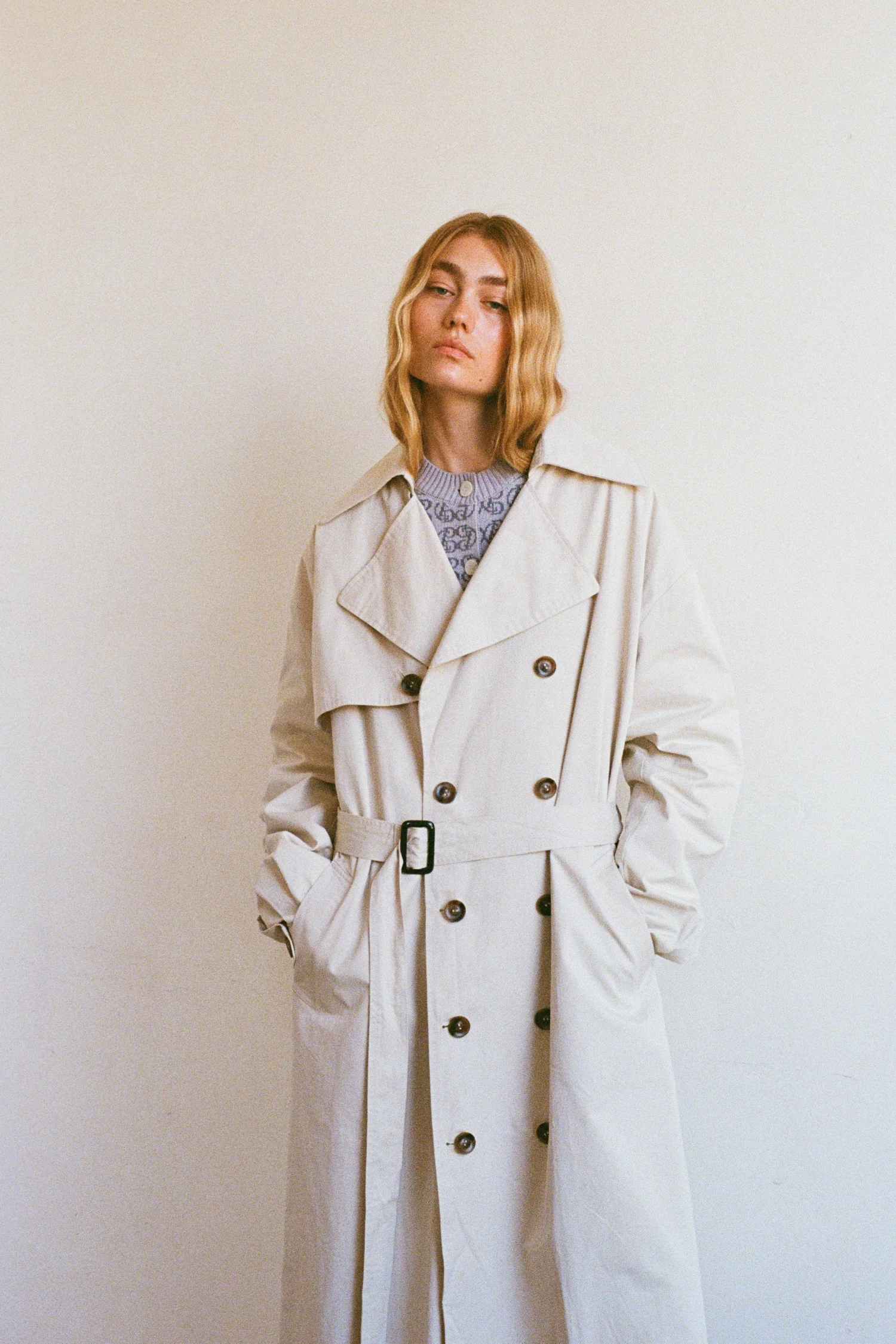 Commonplace Anderson Oversized Trench - Paper - Image 3