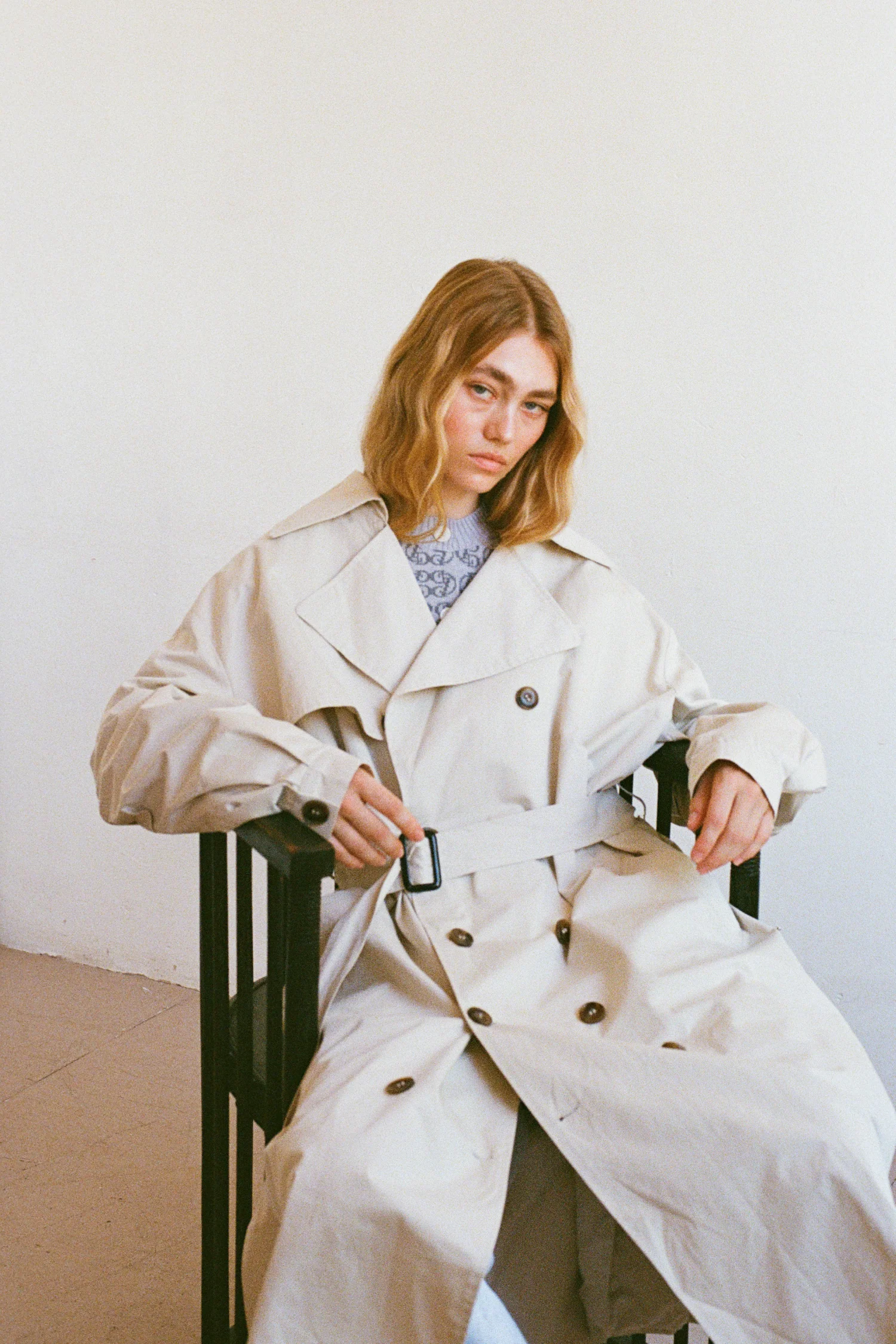 Commonplace Anderson Oversized Trench - Paper - Image 6