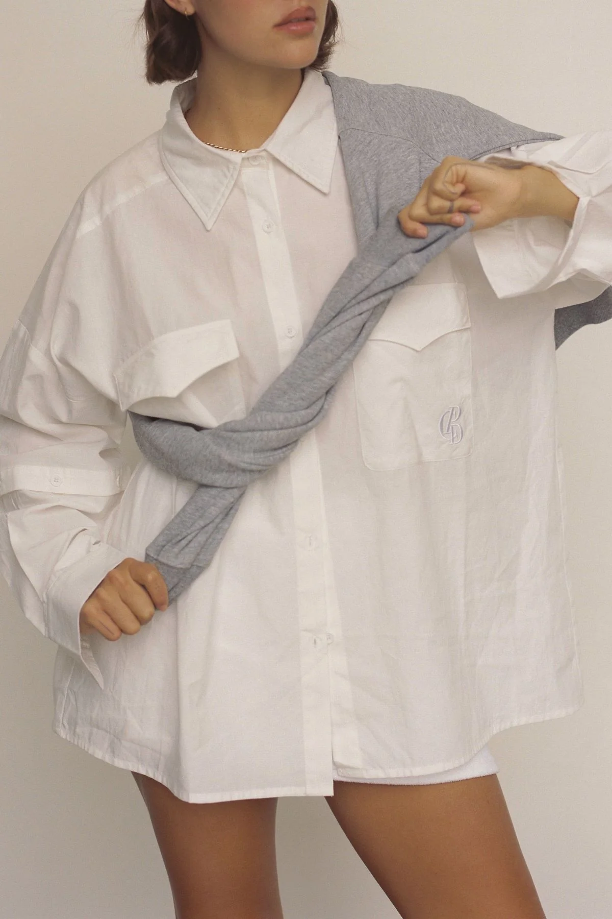 Commonplace Ease Shirt - White - Image 5