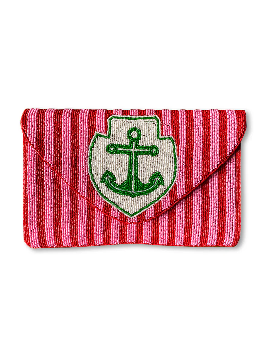 Dark Hampton Love Anchor Beaded Bag - Image 3