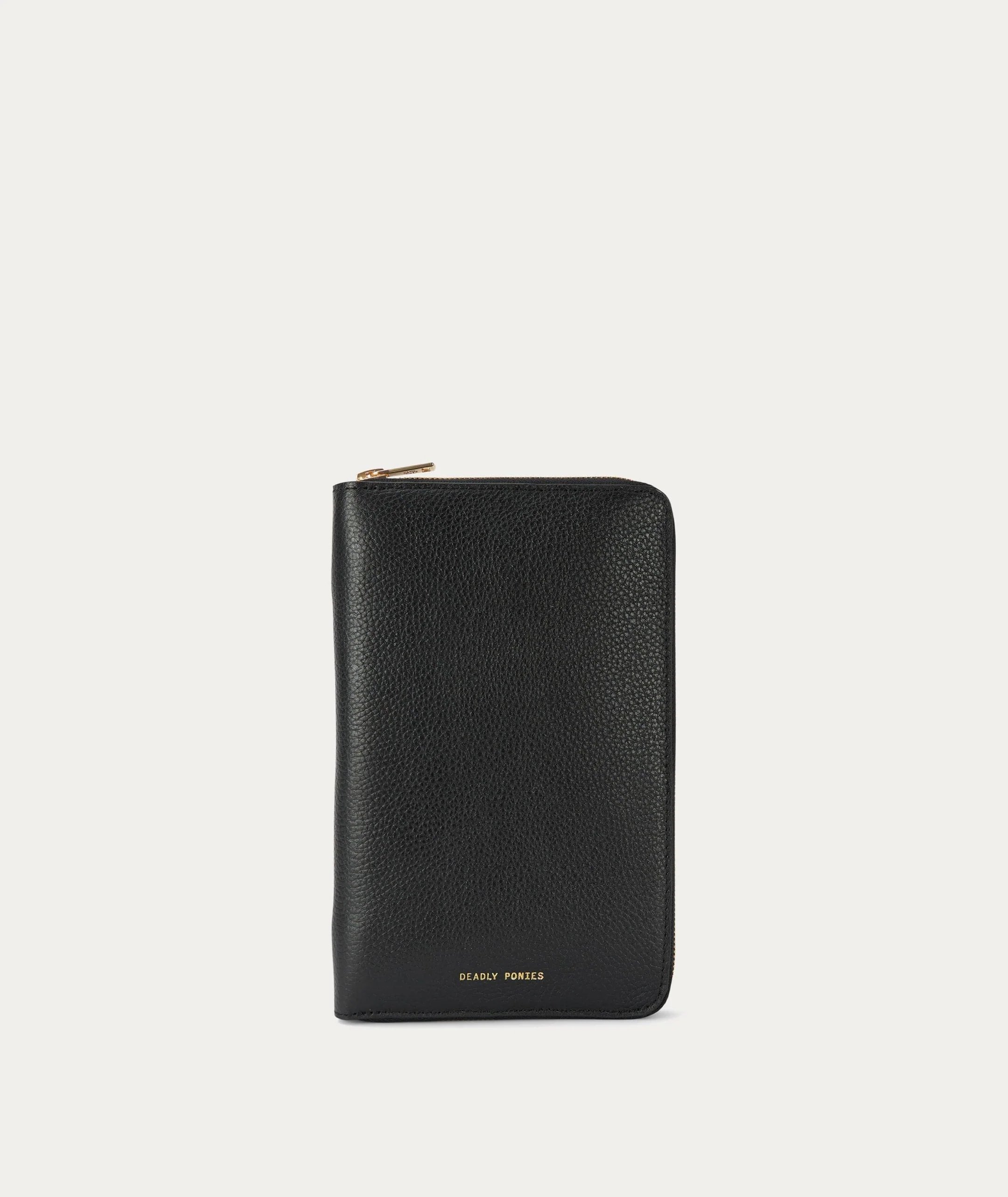 Deadly Ponies Travel Wallet - Black