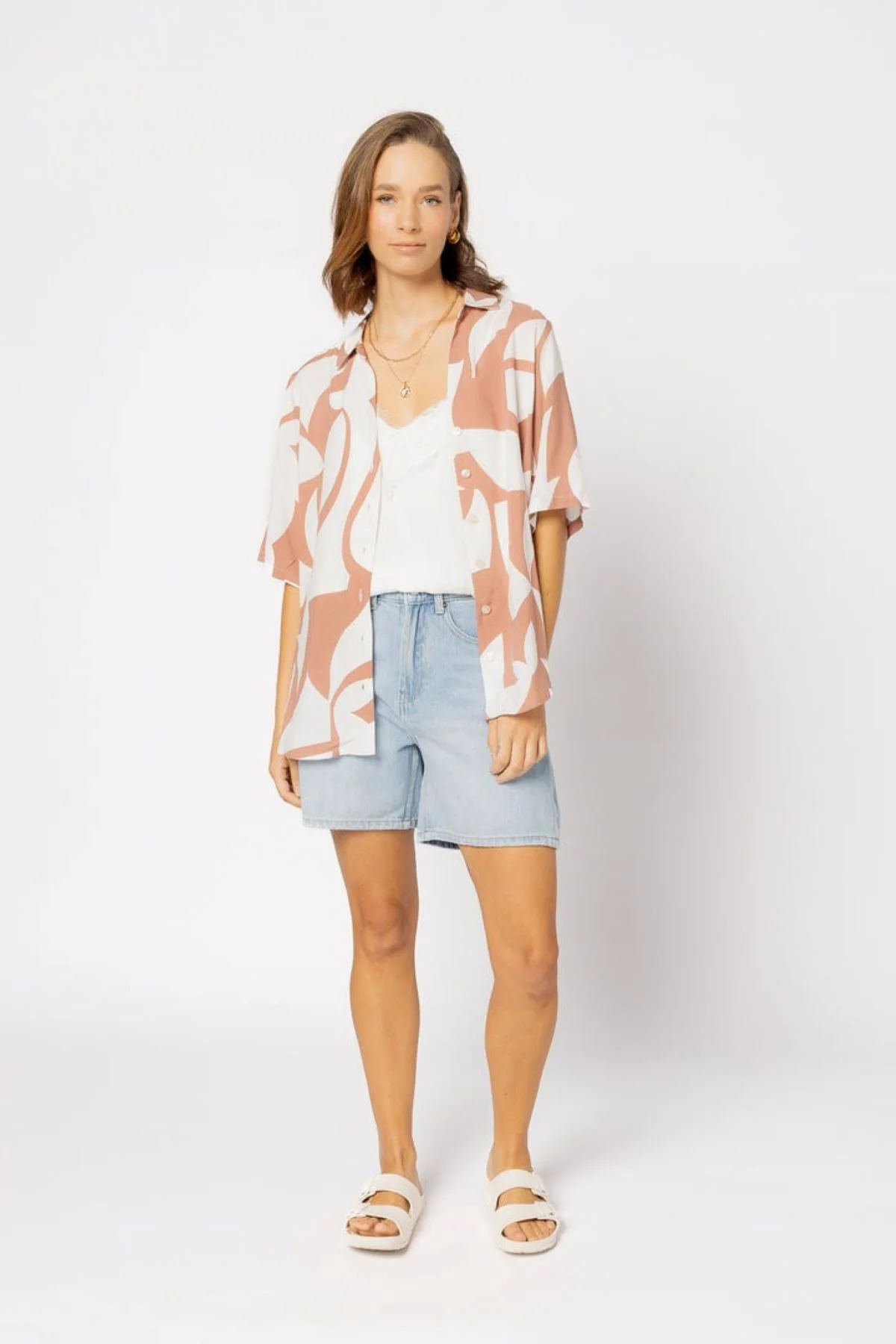 Drama The Label Denim Short - Blue - Image 3