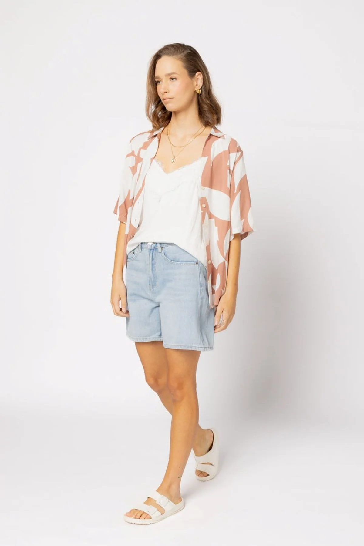 Drama The Label Denim Short - Blue - Image 4