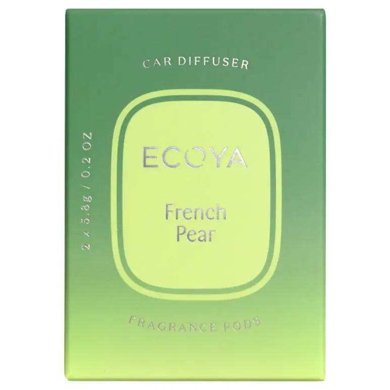 Ecoya Car Diffuser French Pear Refill 2 Pack - Image 2