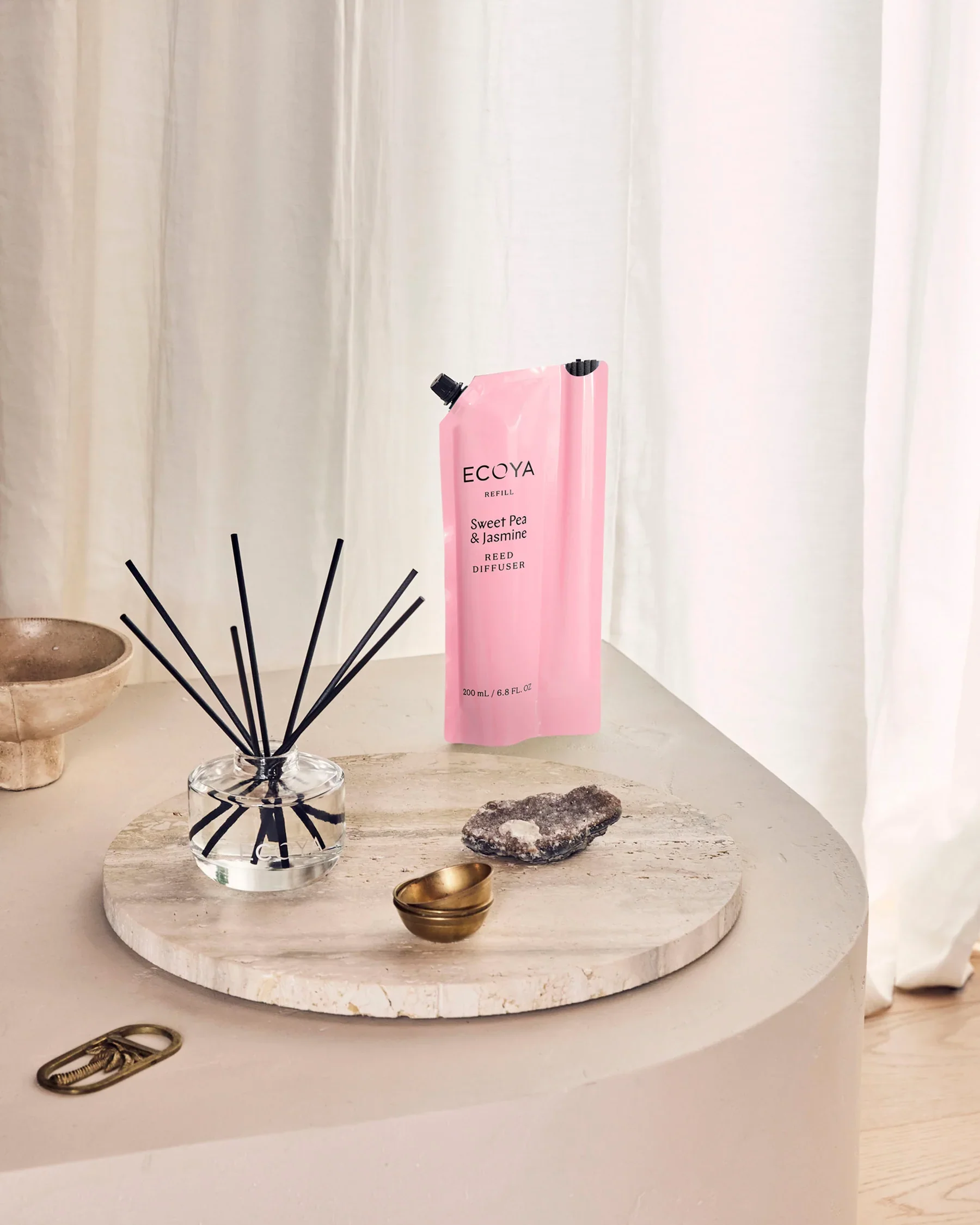 Ecoya Diffuser Refill - Sweet Pea & Jasmine - Image 2