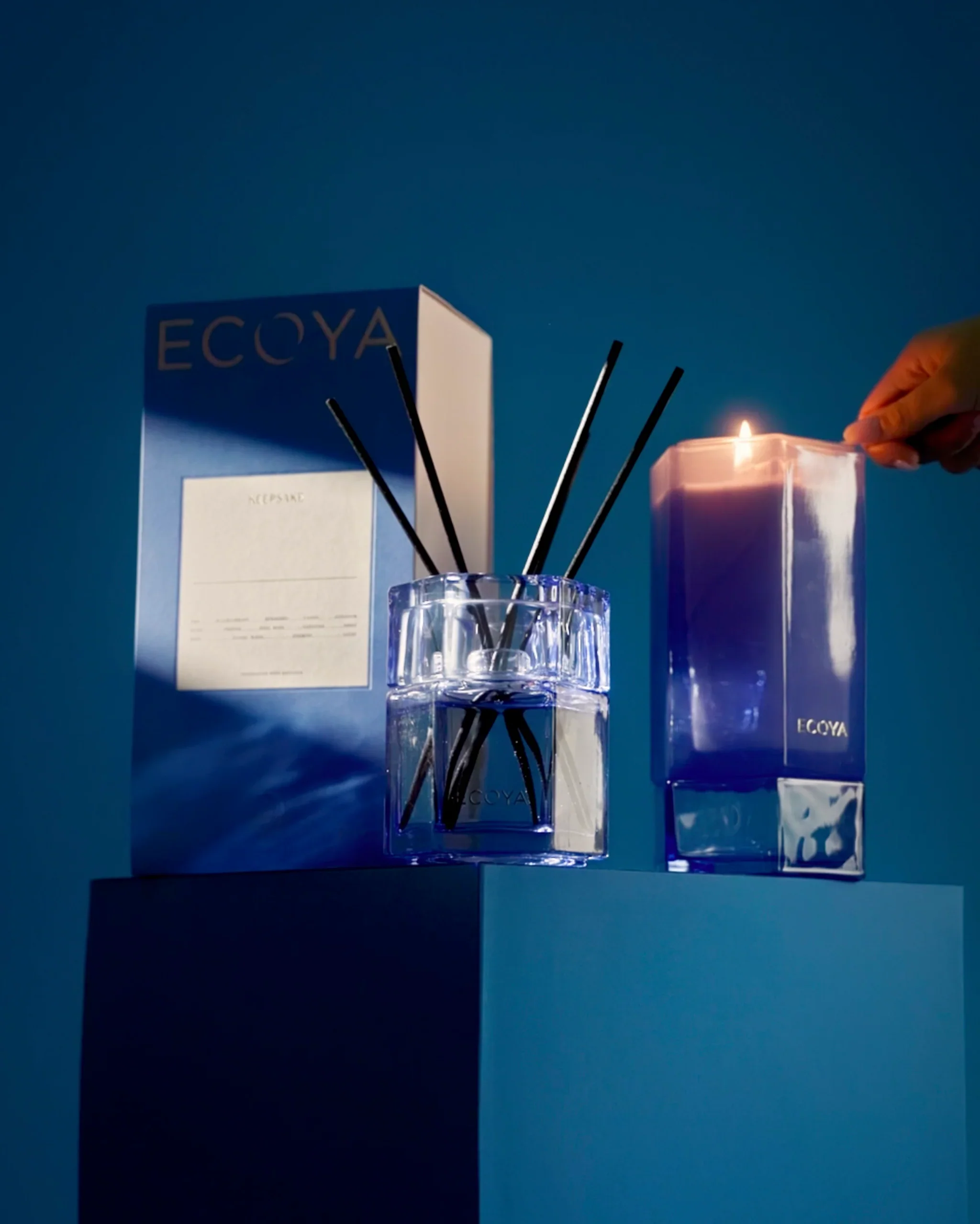 Ecoya Keepsake Reed Diffuser 2 - Blue - Image 4