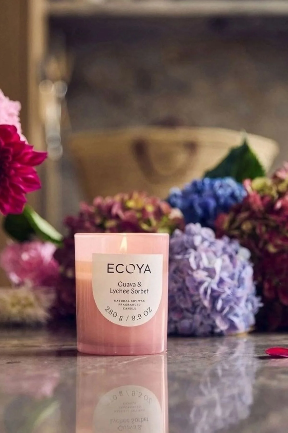 Ecoya Metro Candle - Guava & Lychee Sorbet - Image 2