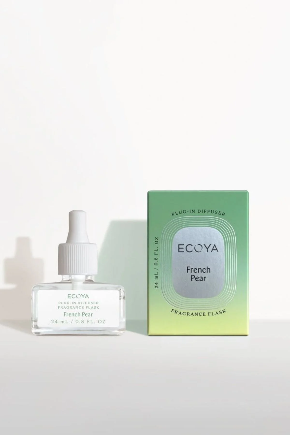 Ecoya Plug In Diffuser Fragrance Flask - French Pear