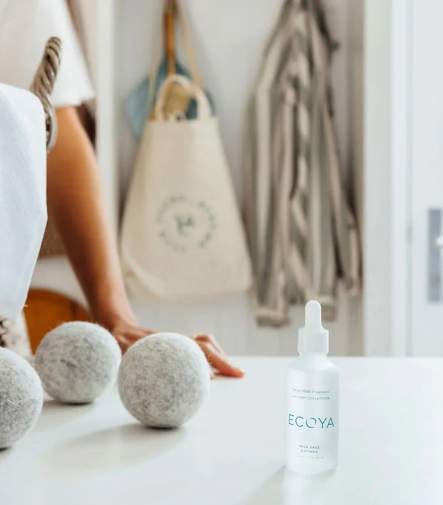 Ecoya Wild Sage and Citrus Laundry Dryer Ball Set - Image 4