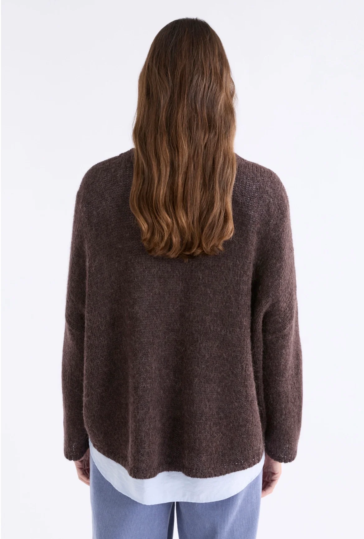 Elk Agna Sweater - Chestnut Arriving Late July - Image 4
