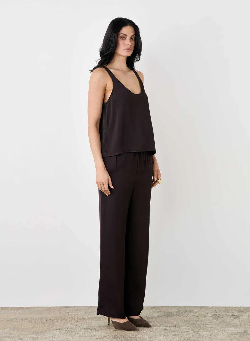 Esmaee Mercer Top - Dark Chocolate - Image 3
