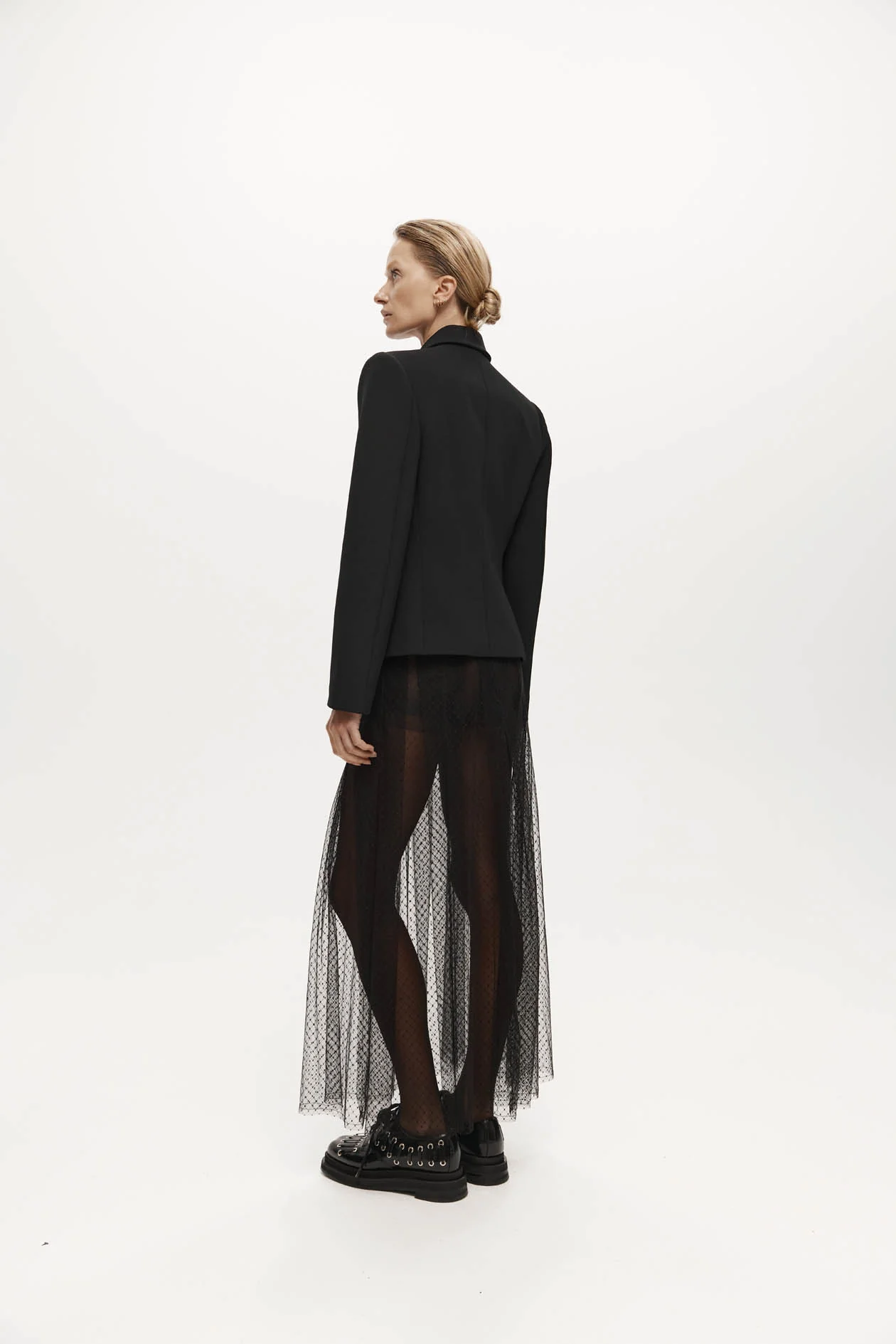 Harris Tapper Bardot Blazer - Black - Image 10