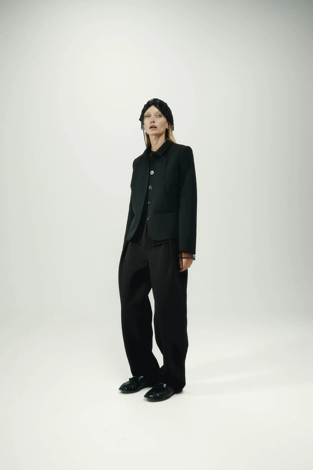 Harris Tapper Bardot Blazer - Black - Image 9