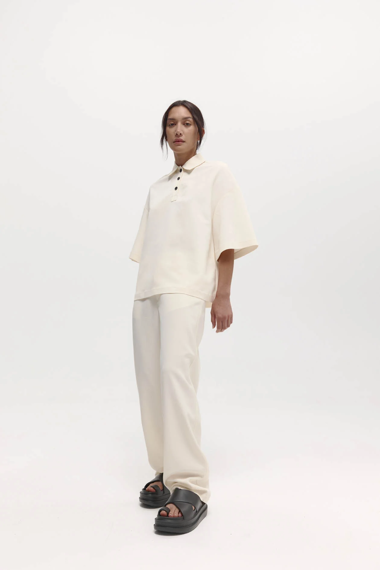 Harris Tapper Dean Trouser - Cream - Image 2