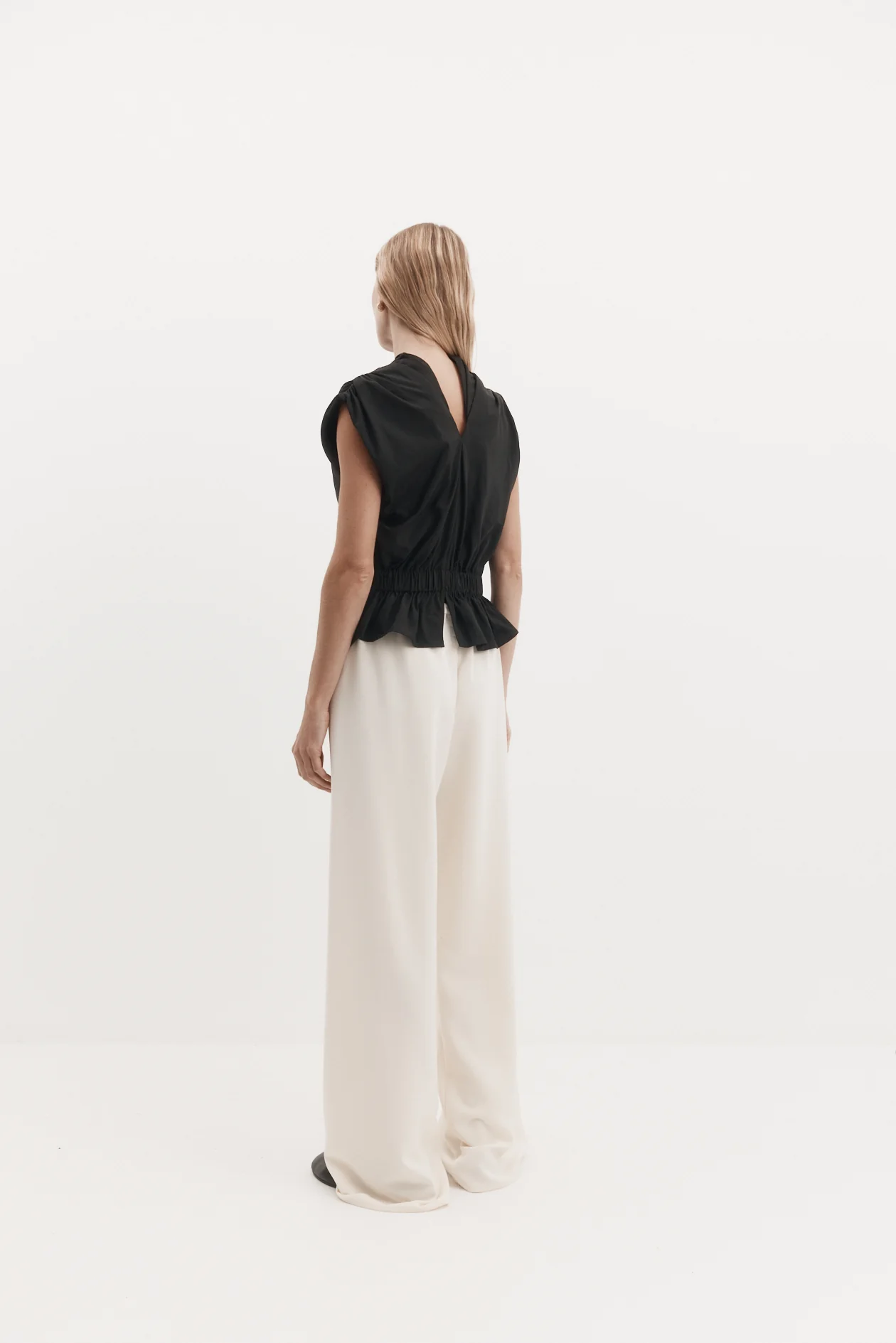 Harris Tapper Irving Trouser - Bone - Image 3