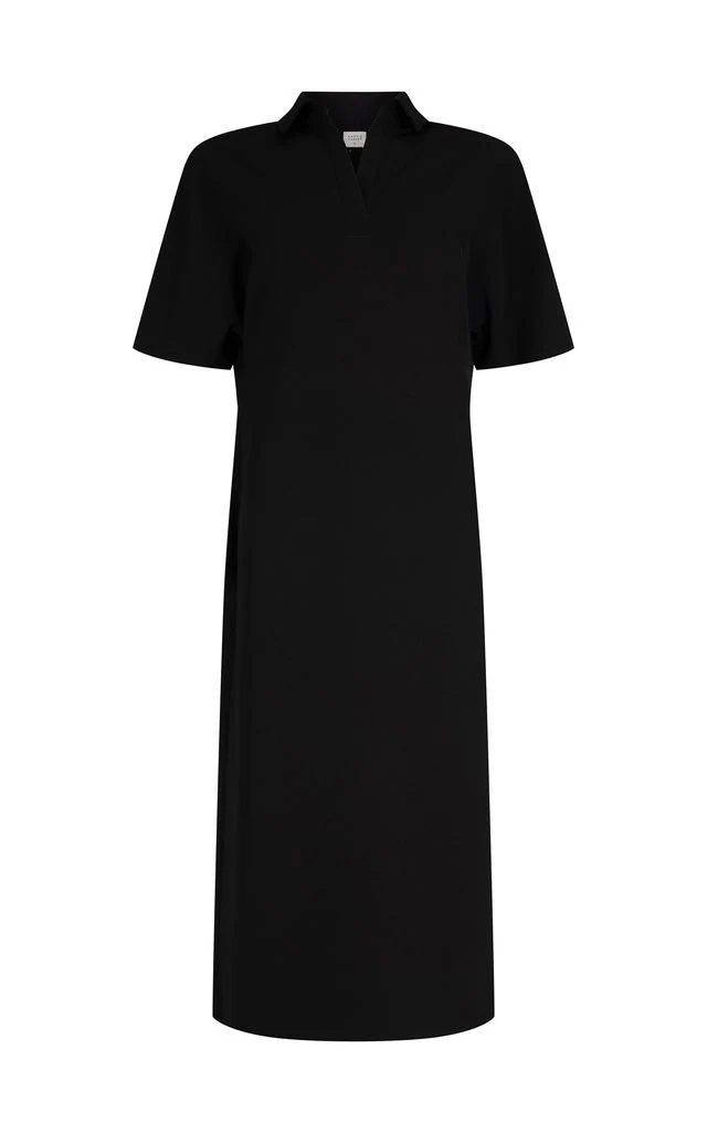 Harris Tapper Long Polo Dress - Black - Image 6