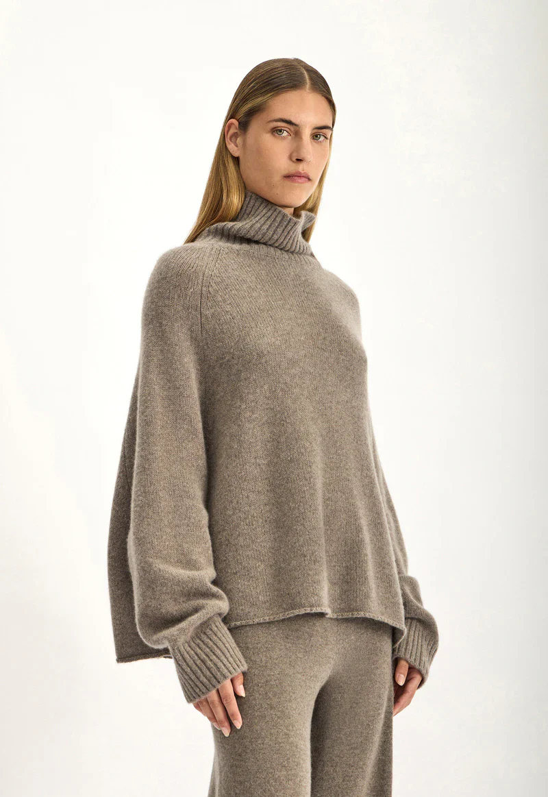 Jac + Jack Tairn Sweater - Flannel Marle - Image 3