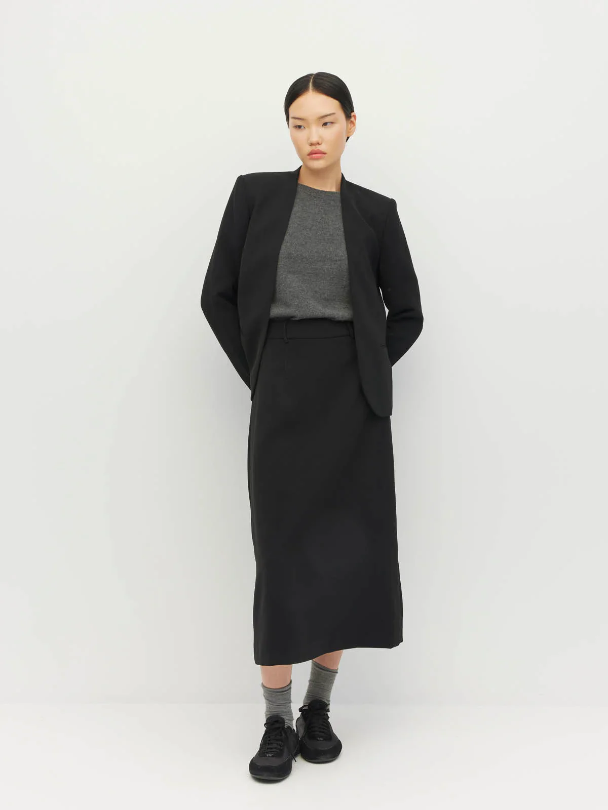Juliette Hogan Chicago Blazer Foundation Suiting 2.0 - Black - Image 9