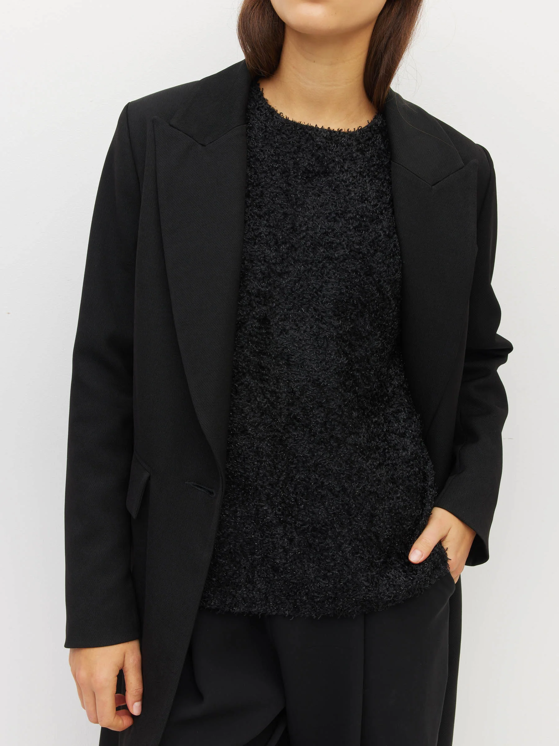 Juliette Hogan Mantelina Coat - Black - Image 7