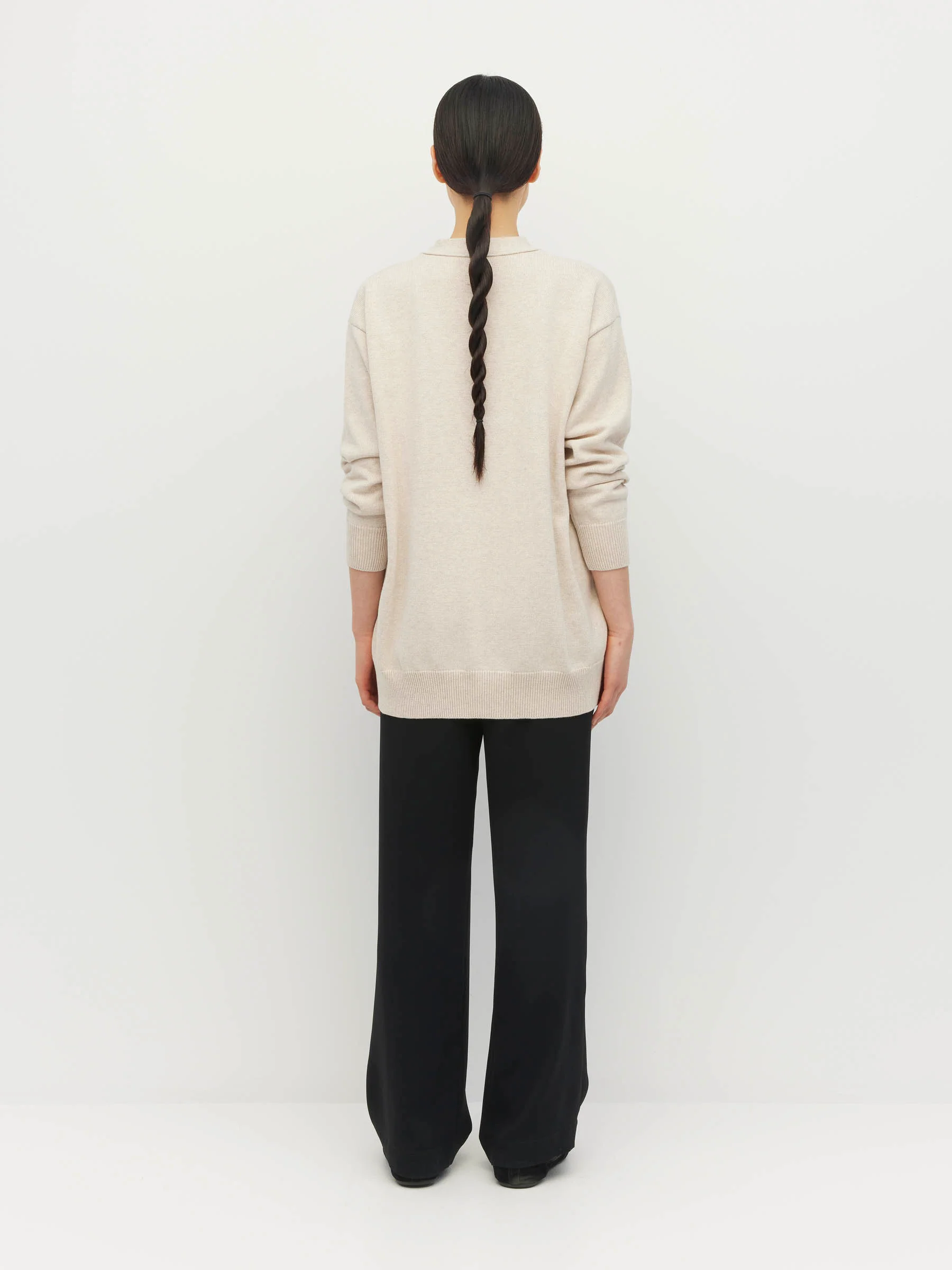 Juliette Hogan Marvin Cardi - Toast Marle - Image 4