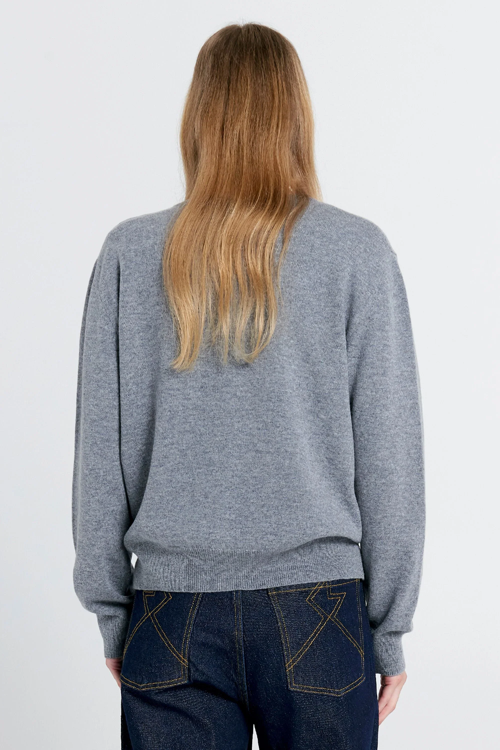 Karen Walker Elodie Cardigan - Grey Marle - Image 3
