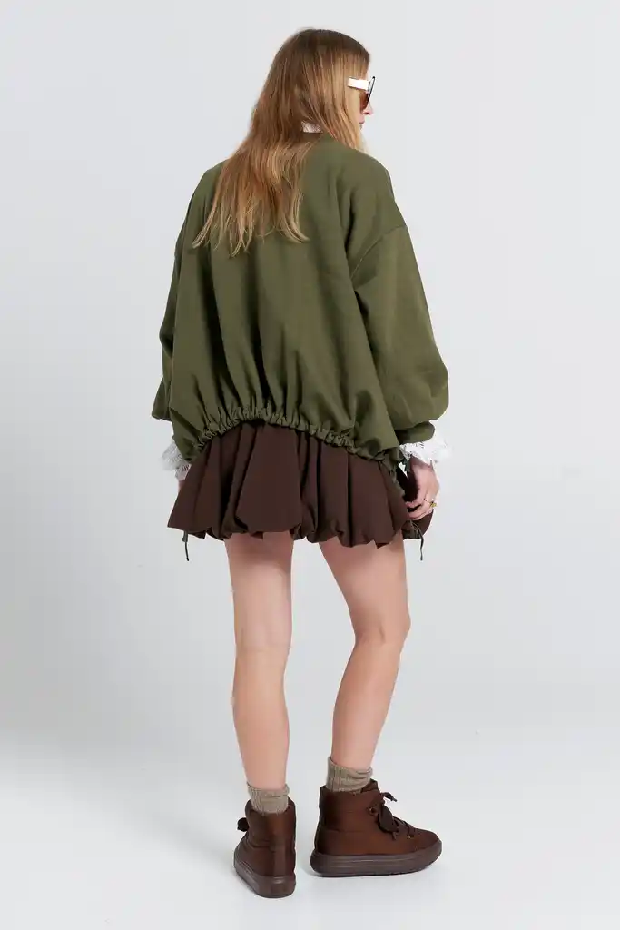 Karen Walker Fraternity Sweatshirt - Hunter Green - Image 3