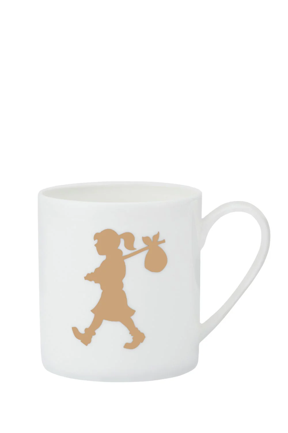 Karen Walker Runaway Mug - White + Gold