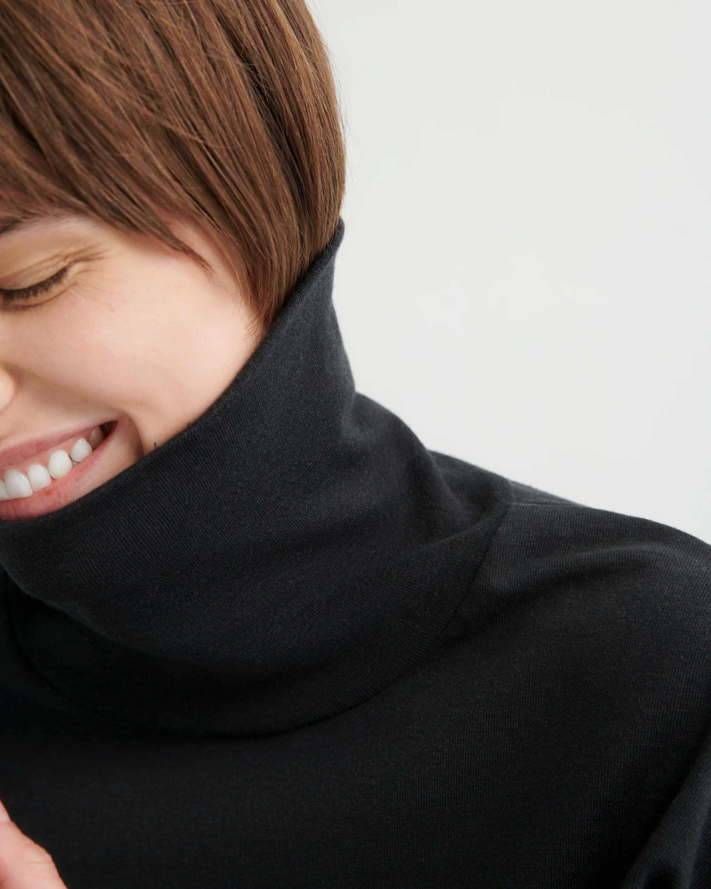 Kowtow Intent Top - Charcoal Marle - Image 3