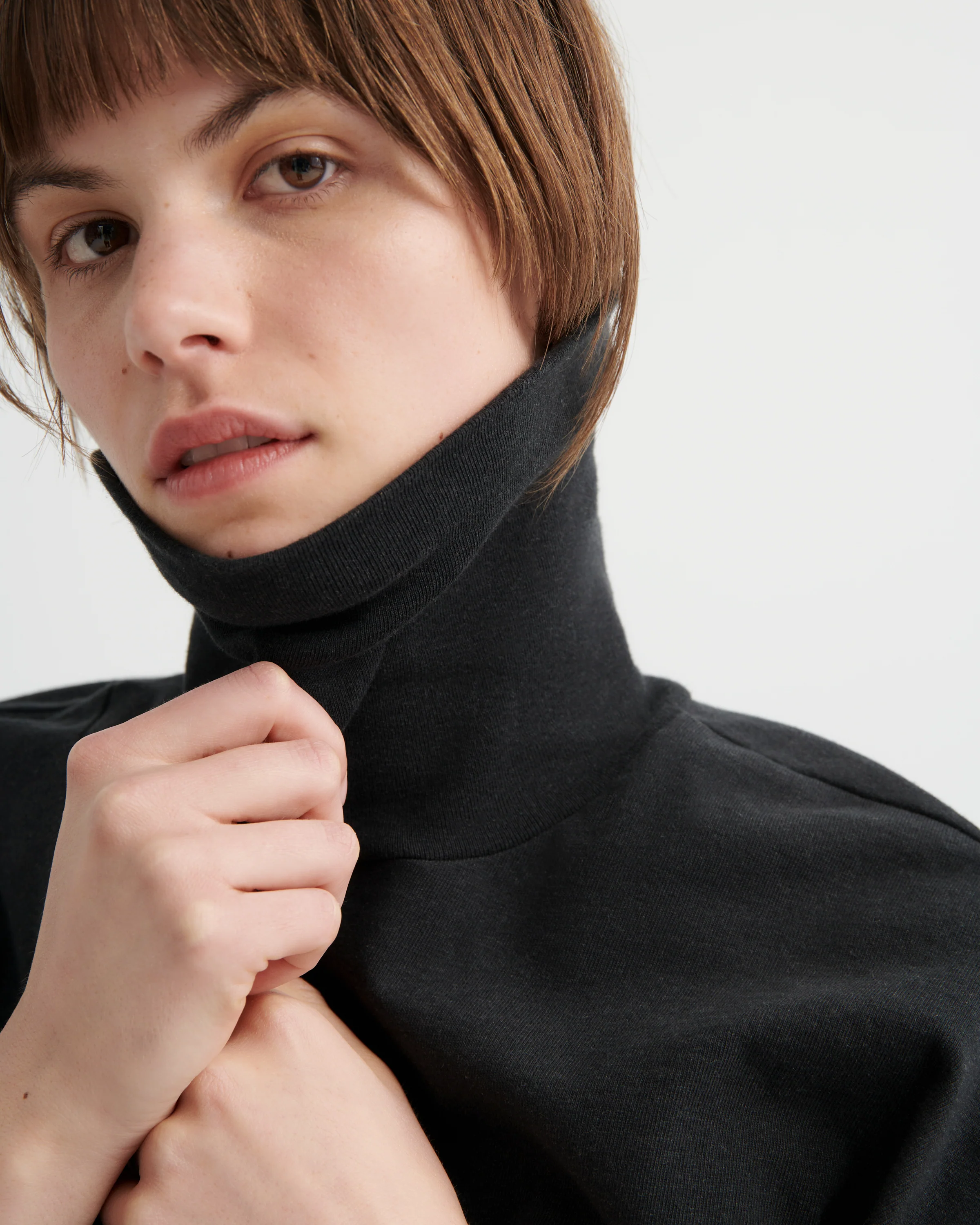 Kowtow Intent Top - Charcoal Marle - Image 4
