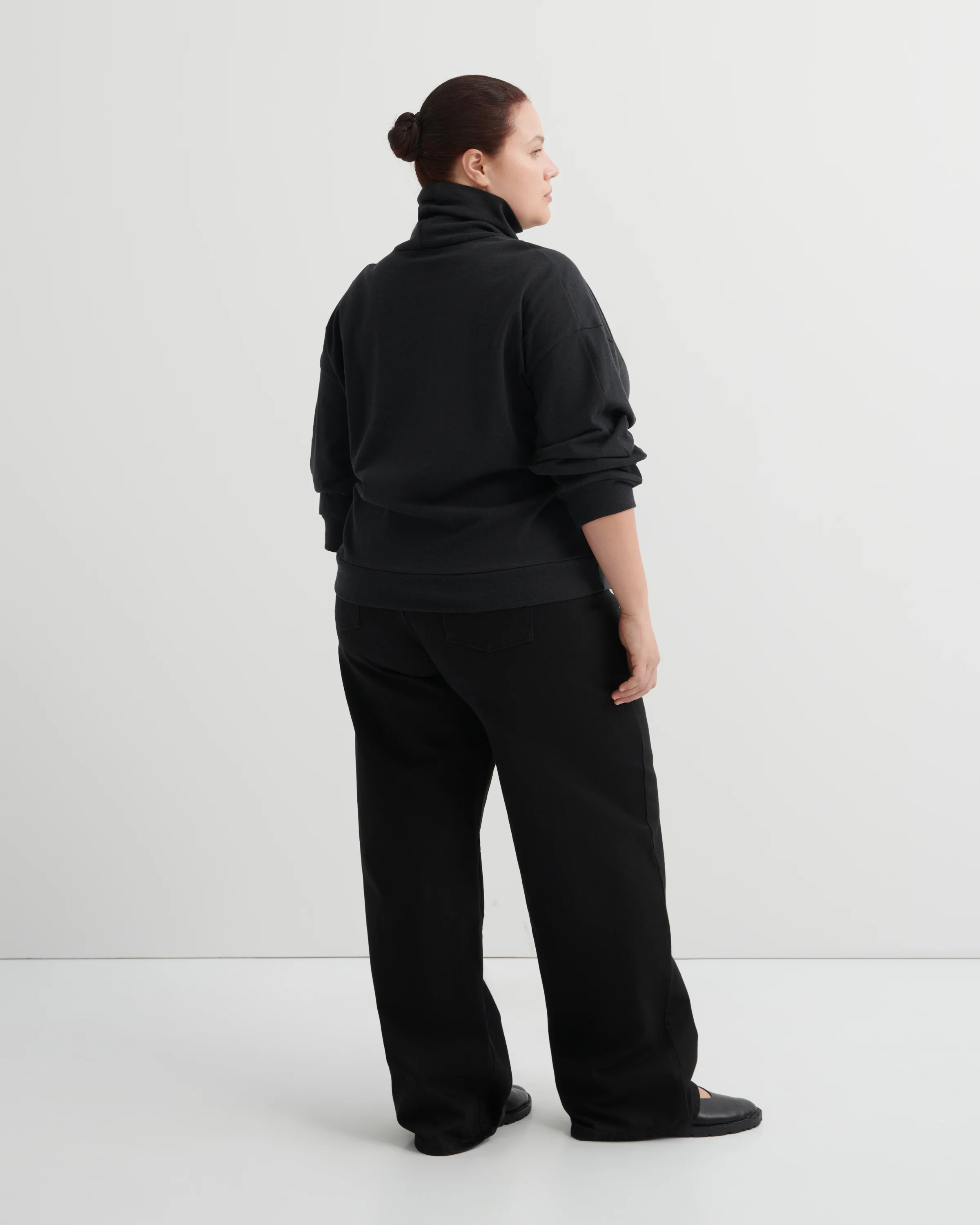 Kowtow Intent Top - Charcoal Marle - Image 6